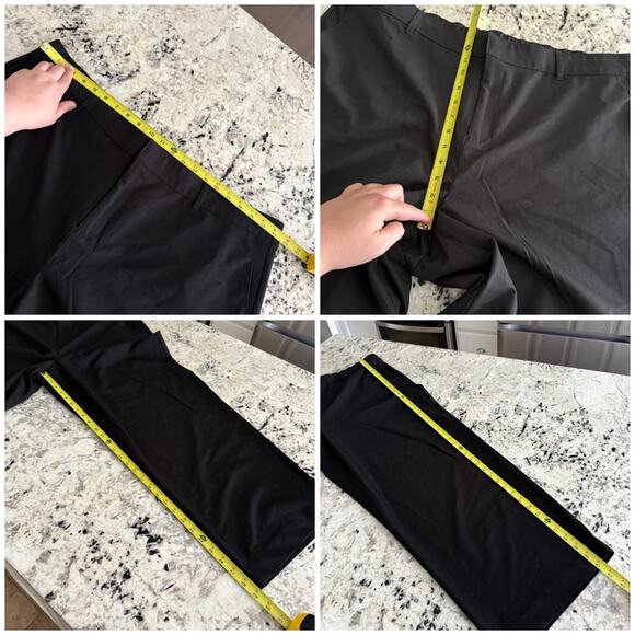 Torrid Black Wide Leg City Twill High Rise Pant 18R NWT 40740016 - Picture 12 of 15